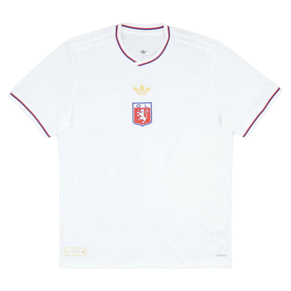 2025-2026 Olympique Lyon 75th Anniversary Shirt