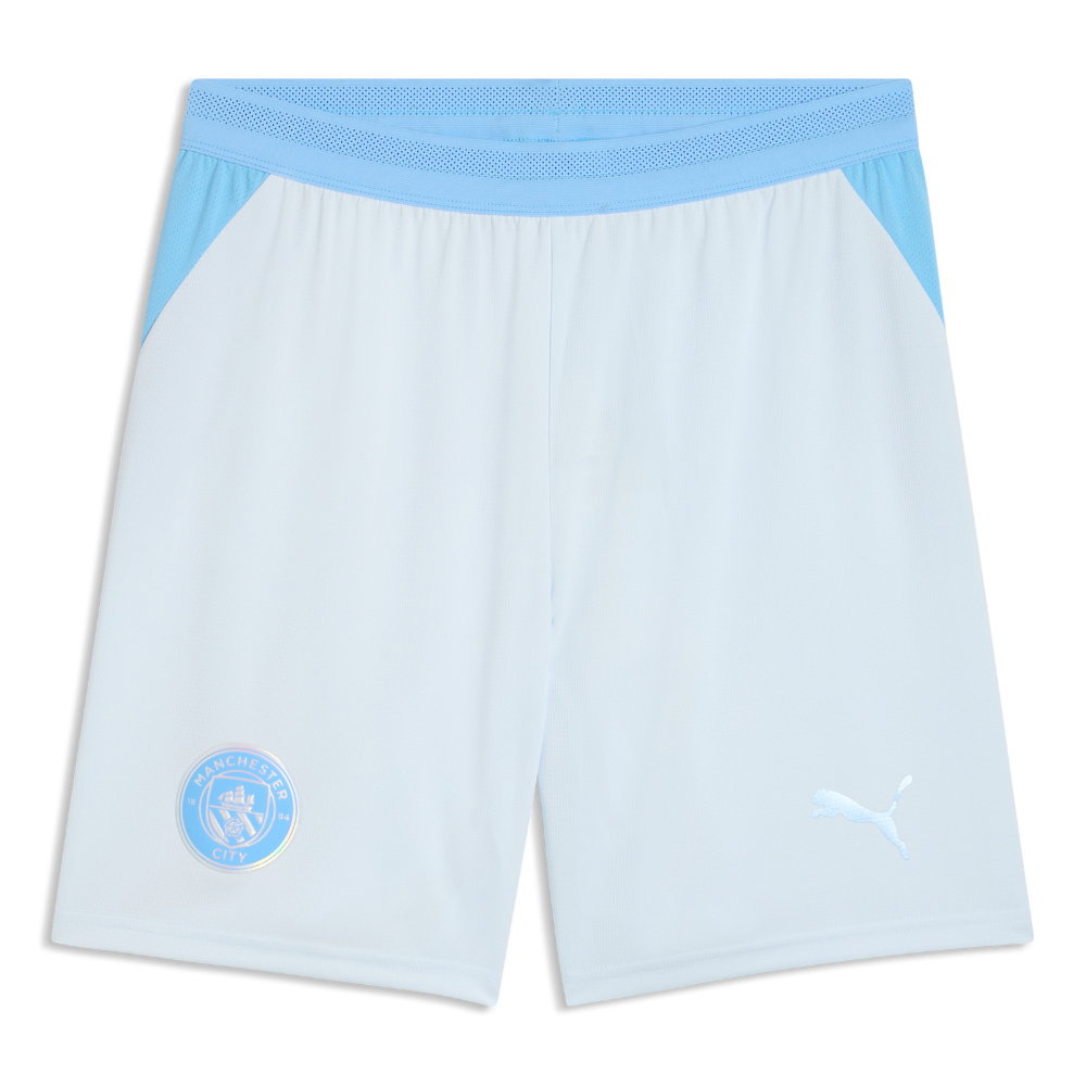 2026-2027 Man City Home Shorts (Icy Blue)