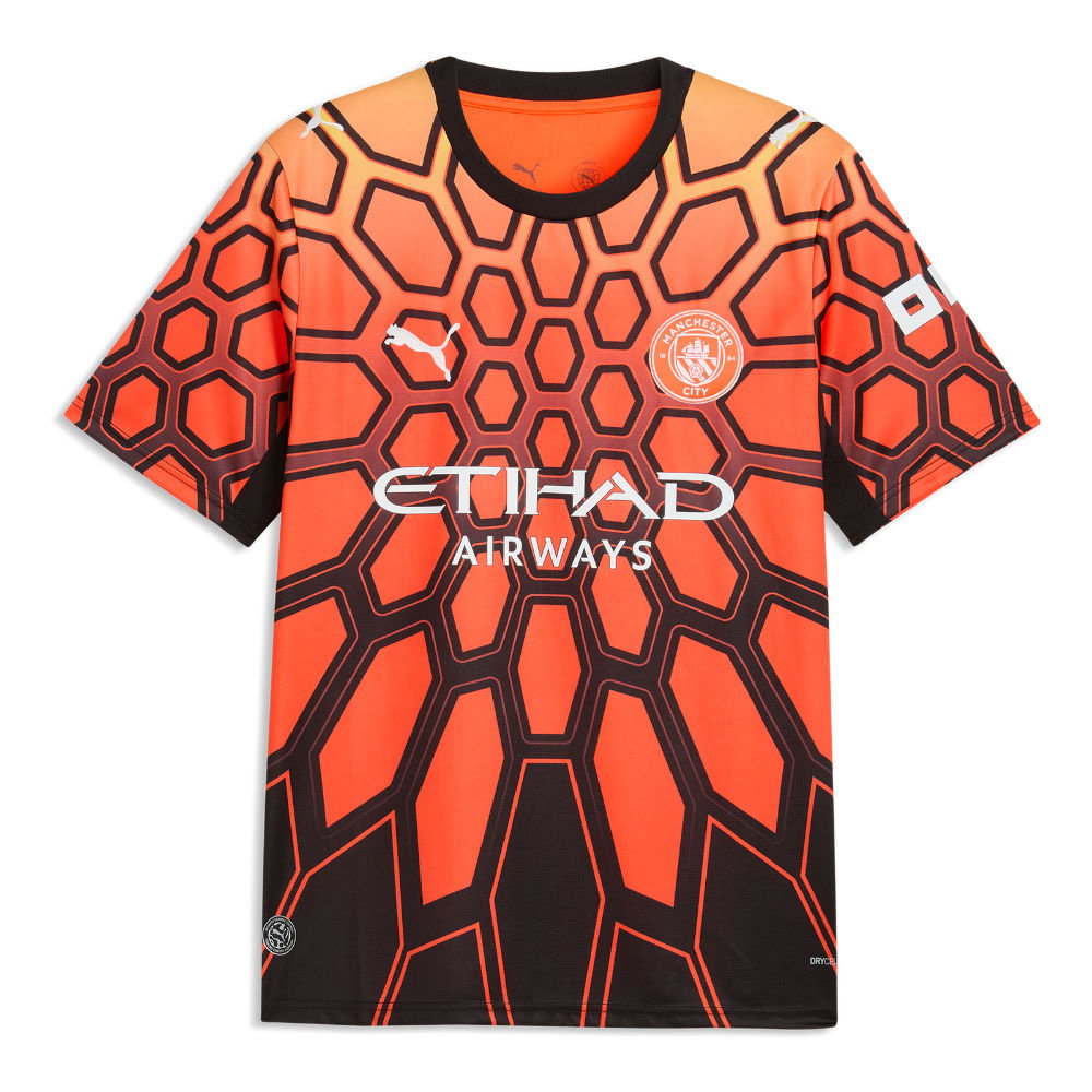 2026-2027 Man City Goalkeeper Shirt (Orange)