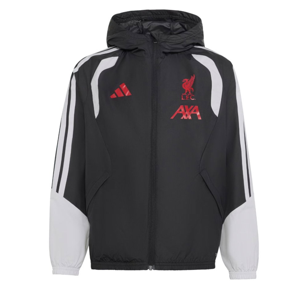 2026-2027 Liverpool Allweather Jacket (Black) - Kids