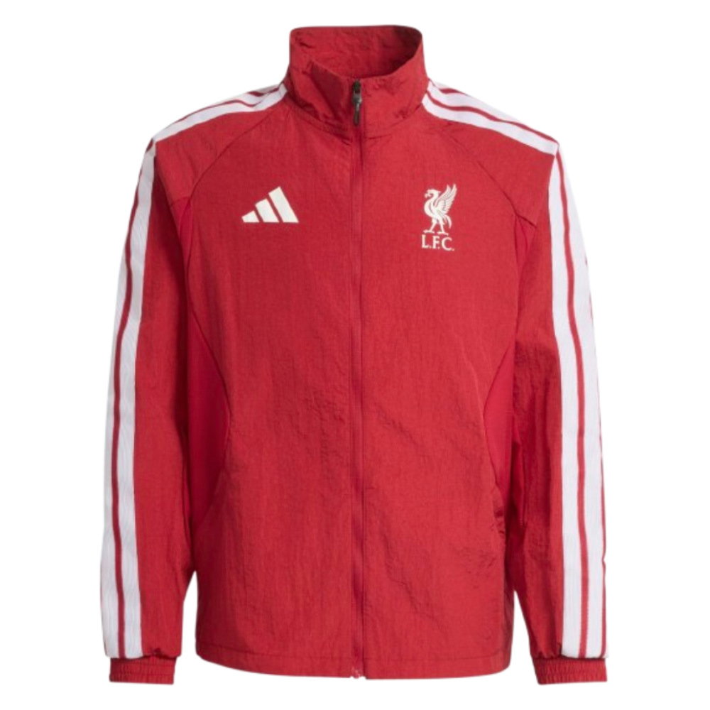 2026-2027 Liverpool Home Anthem Jacket (Active Maroon) - Kids