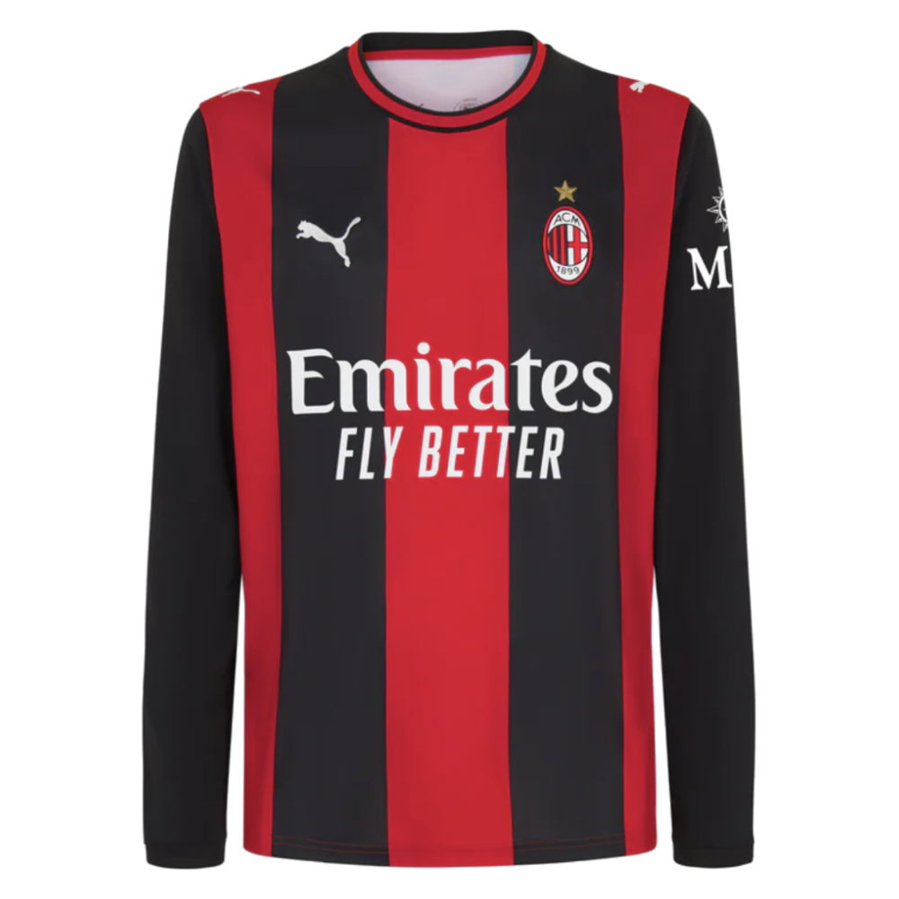 2026-2027 AC Milan Long Sleeve Home Shirt