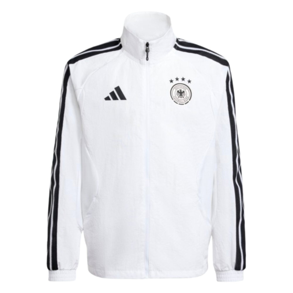 2026-2027 Germany Home Anthem Jacket (White) - Kids