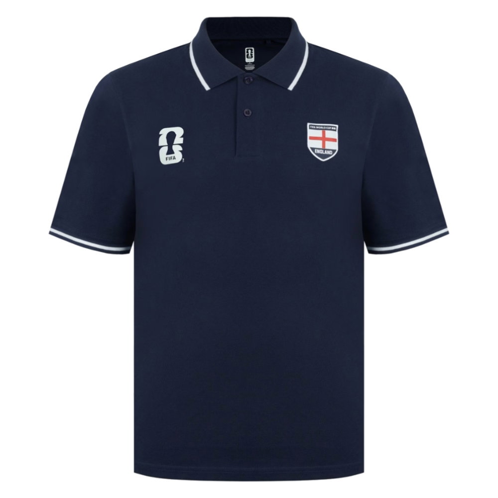 England FIFA World Cup 2026™ Polo Shirt (Navy)