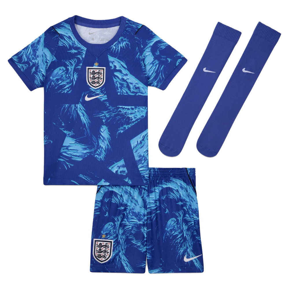 2026-2027 England Home Goalkeeper Mini Kit (Blue)