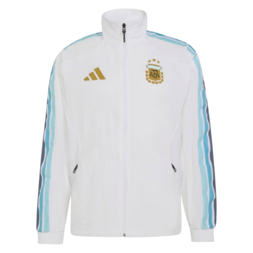 2026-2027 Argentina Anthem Jacket (White)