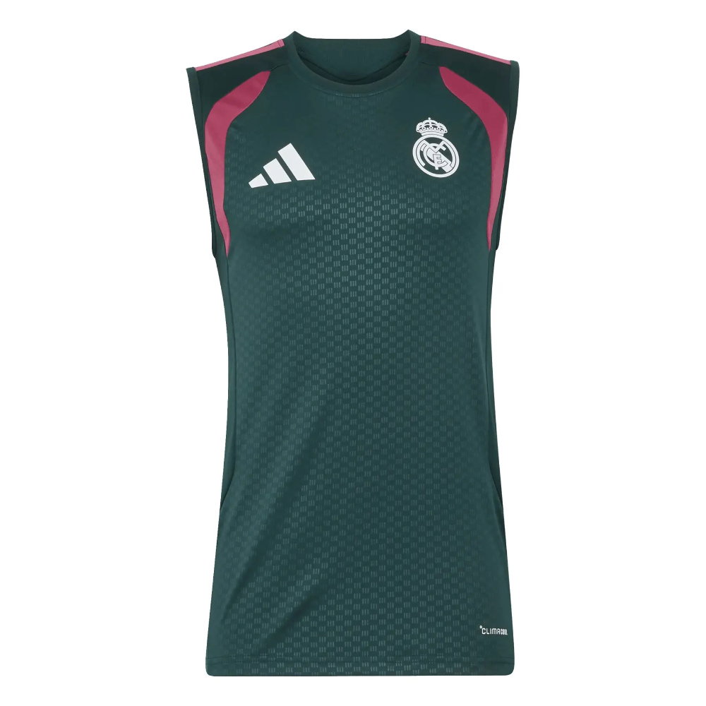 2026-2027 Real Madrid Sleeveless Training Jersey (Aurora Ivy)
