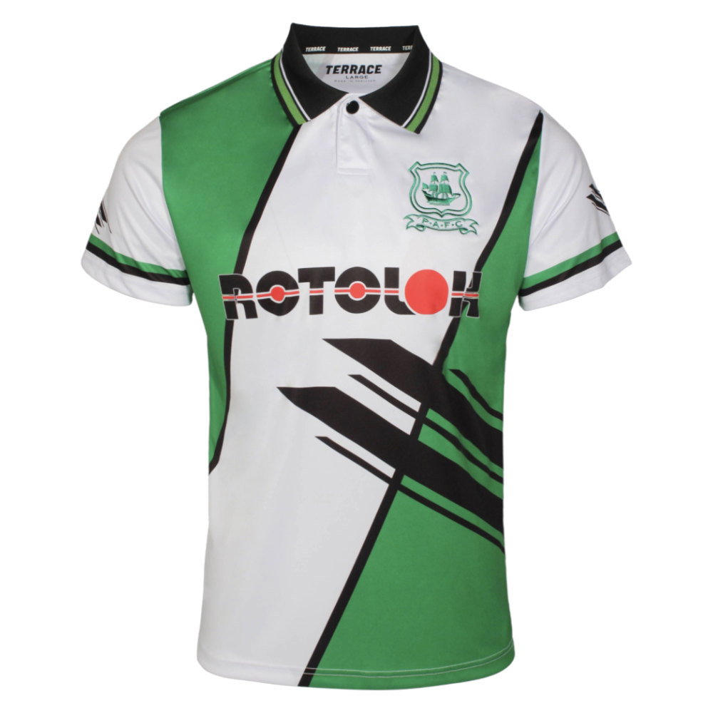 1995-1996 Plymouth Argyle Rotolok Retro Shirt