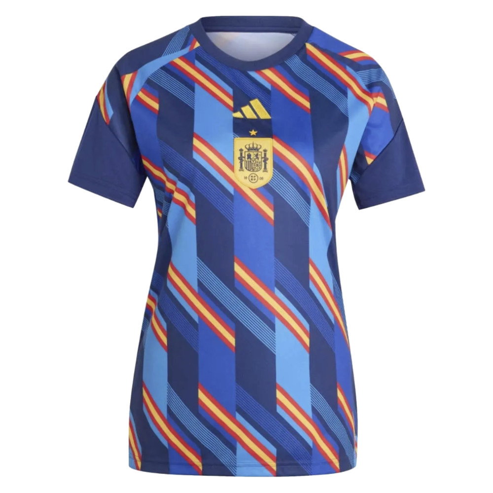 2026-2027 Spain Home Pre-Match Shirt (Dark Blue) - Womens