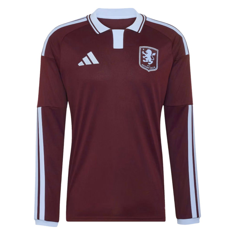2026-2027 Aston Villa Long Sleeve Home Shirt
