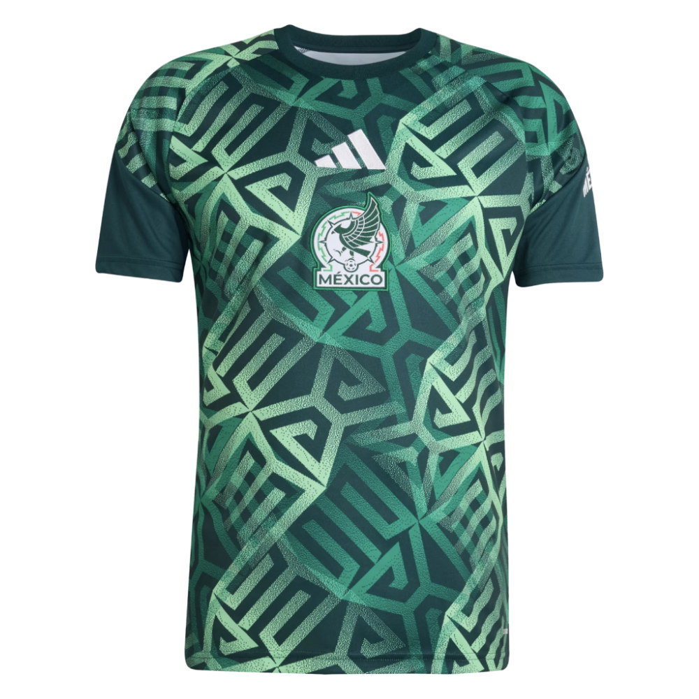 2026-2027 Mexico Home Pre-Match Shirt (Aurora Ivy)