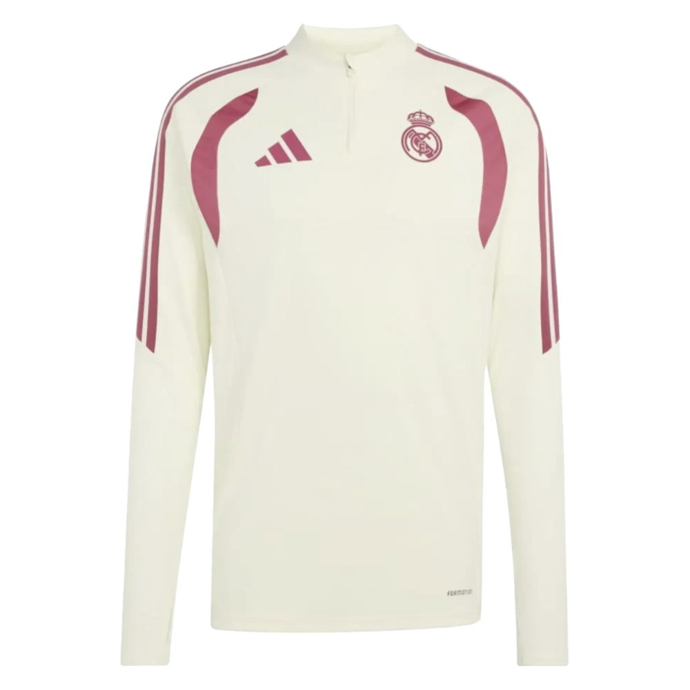 2026-2027 Real Madrid Training Top (Ivory)