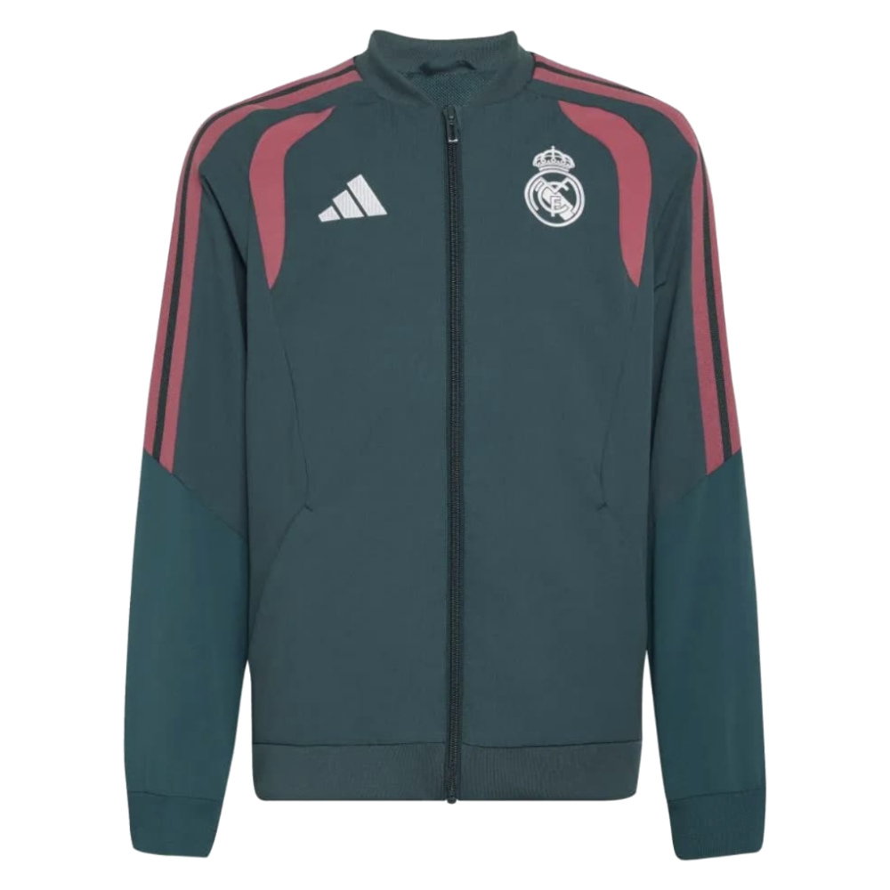 2026-2027 Real Madrid Presentation Jacket (Aurora Ivy) - Kids
