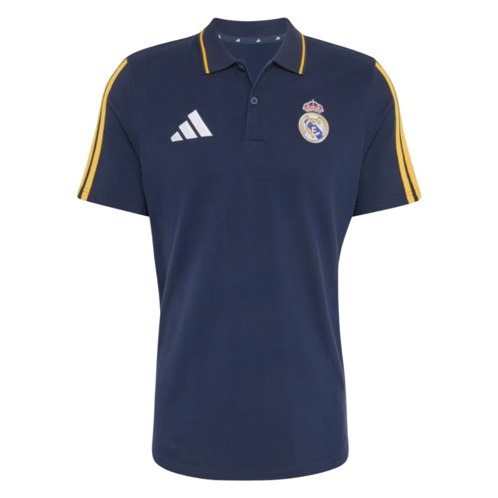 2026-2027 Real Madrid DNA Polo Shirt (Night Navy)