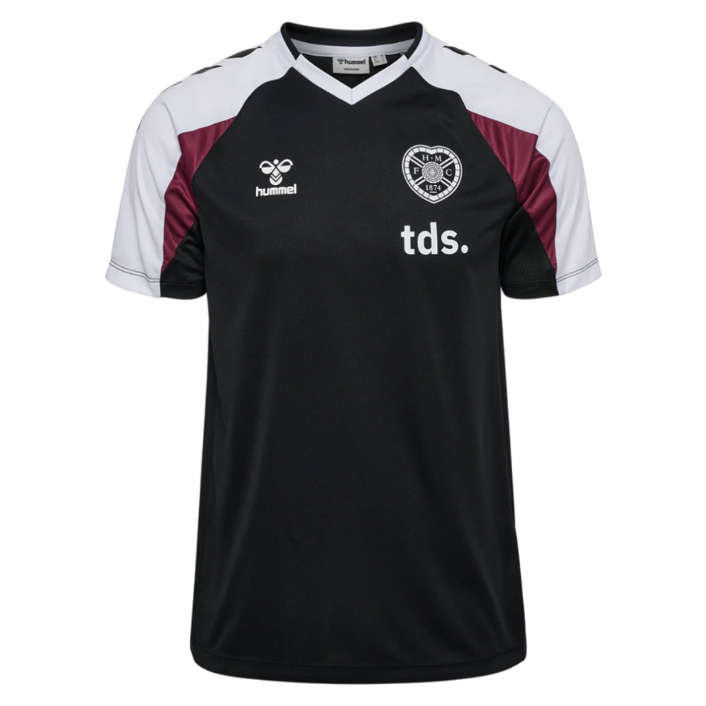 2026-2027 Hearts Player Training Jersey (Black)