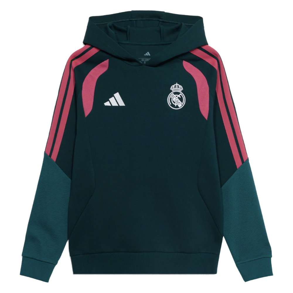 2026-2027 Real Madrid Hoodie (Aurora Ivy) - Kids