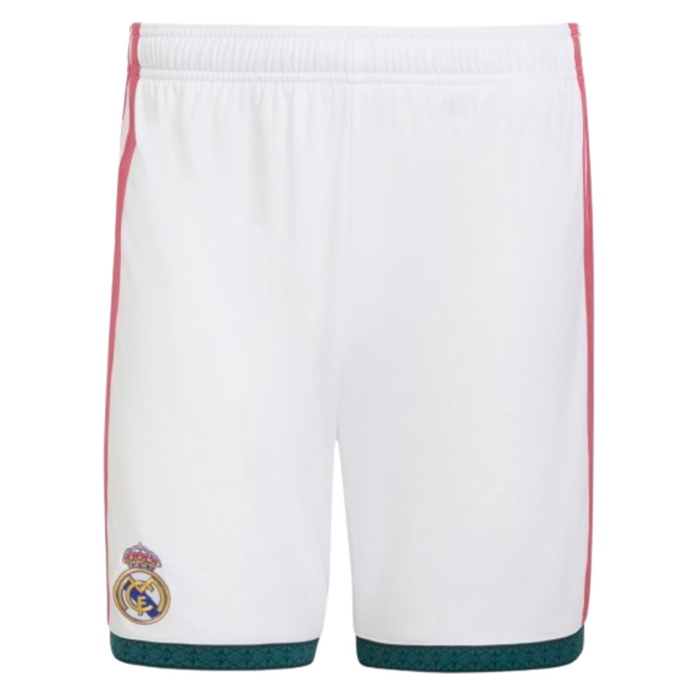 2026-2027 Real Madrid Home Shorts (White)