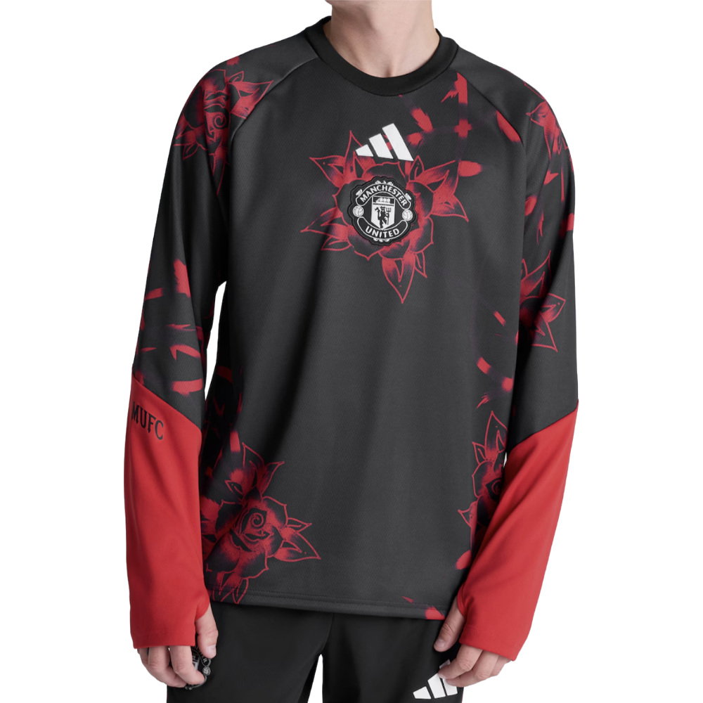 2026-2027 Man Utd Pre-Match Warm Top (Red)