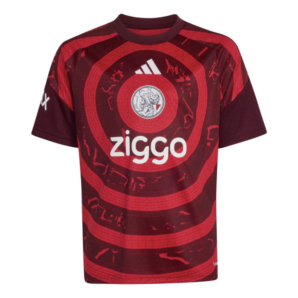 2026-2027 Ajax Pre-Match Shirt (Red) - Kids