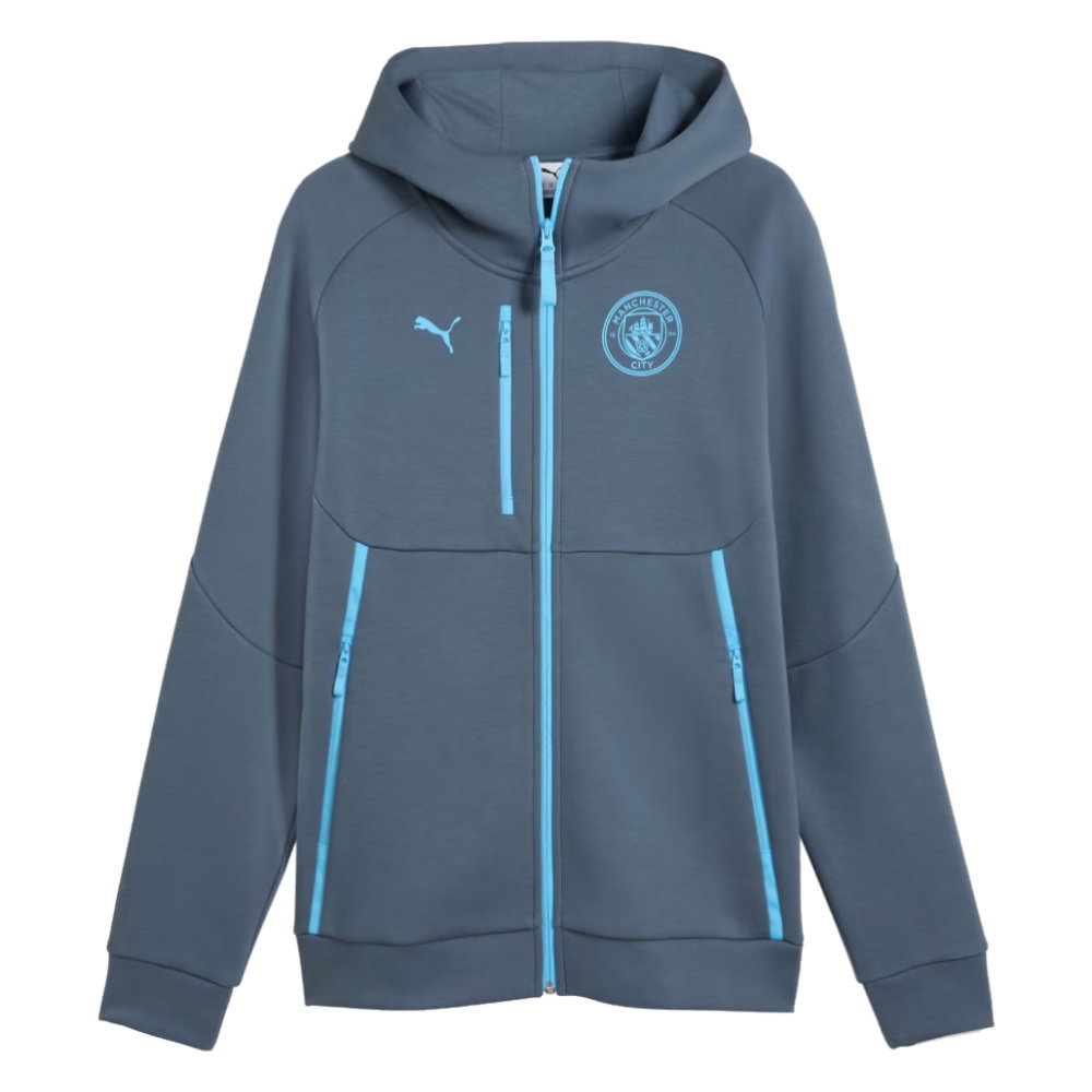 2026-2027 Man City PUMATECH FZ Hoody (Evening Sky)