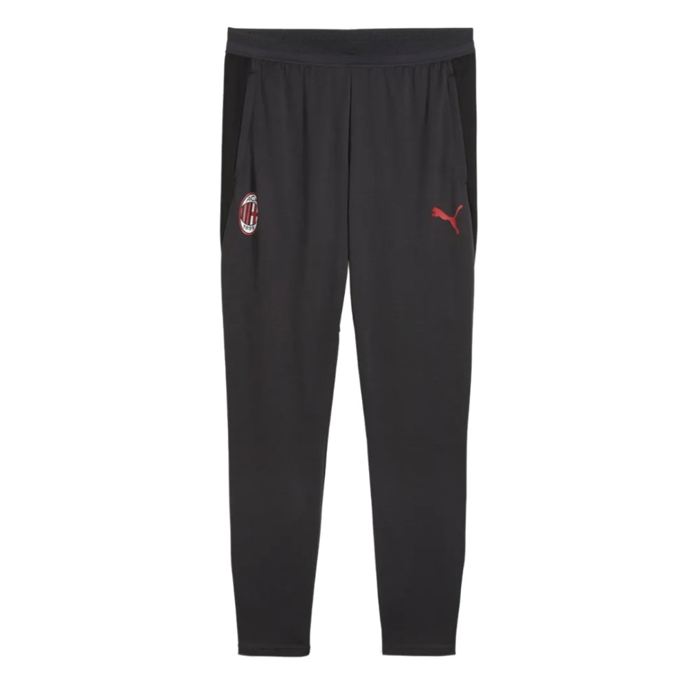 2026-2027 AC Milan Training Pants with pockets (Flat Dark Gray)