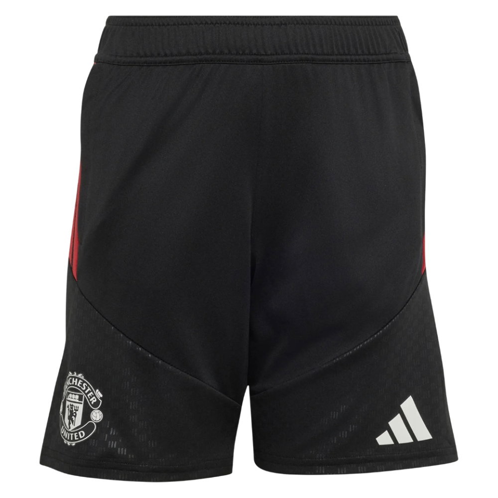 2026-2027 Man Utd Training Shorts (Black) - Kids