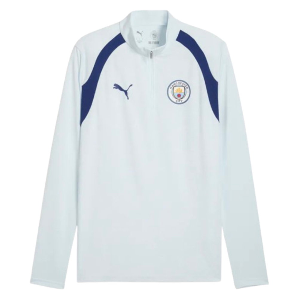 2026-2027 Man City Training 1/4 Zip Top (Dewdrop)