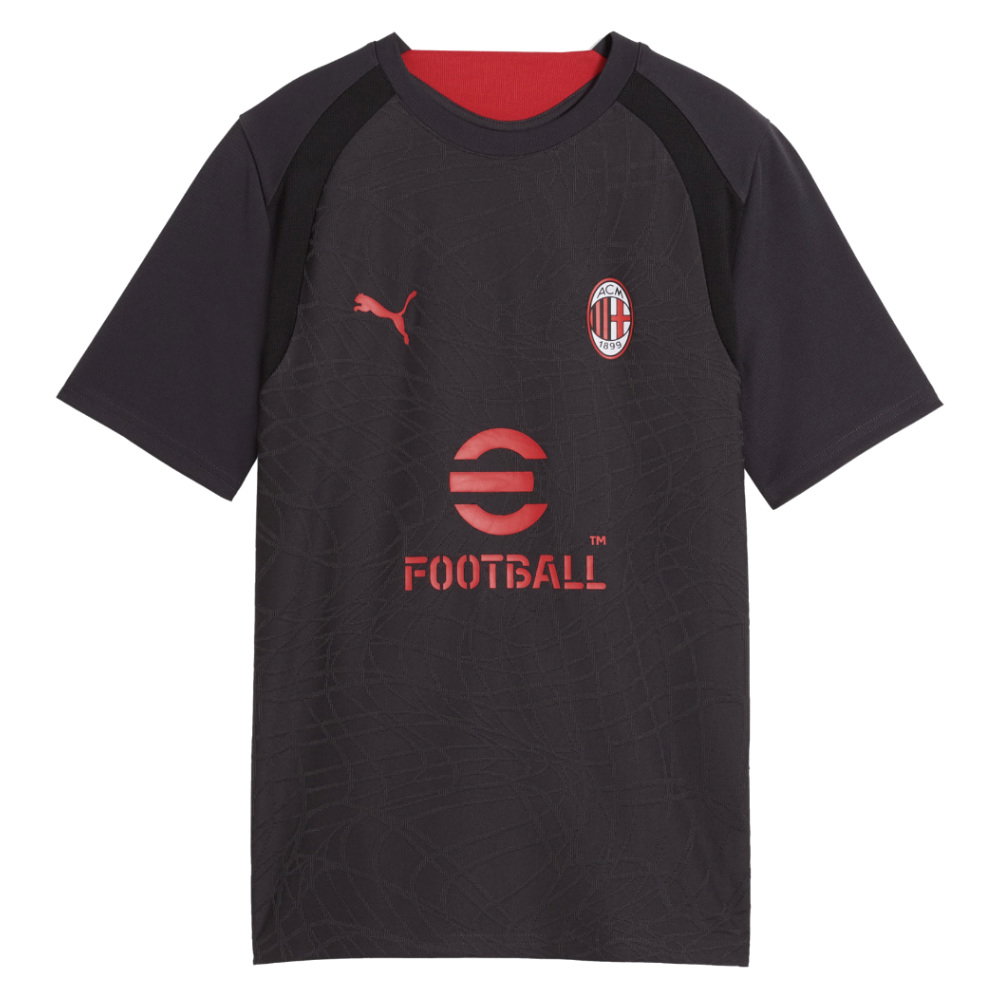 2026-2027 AC Milan Training Jersey (Flat Dark Gray) - Kids