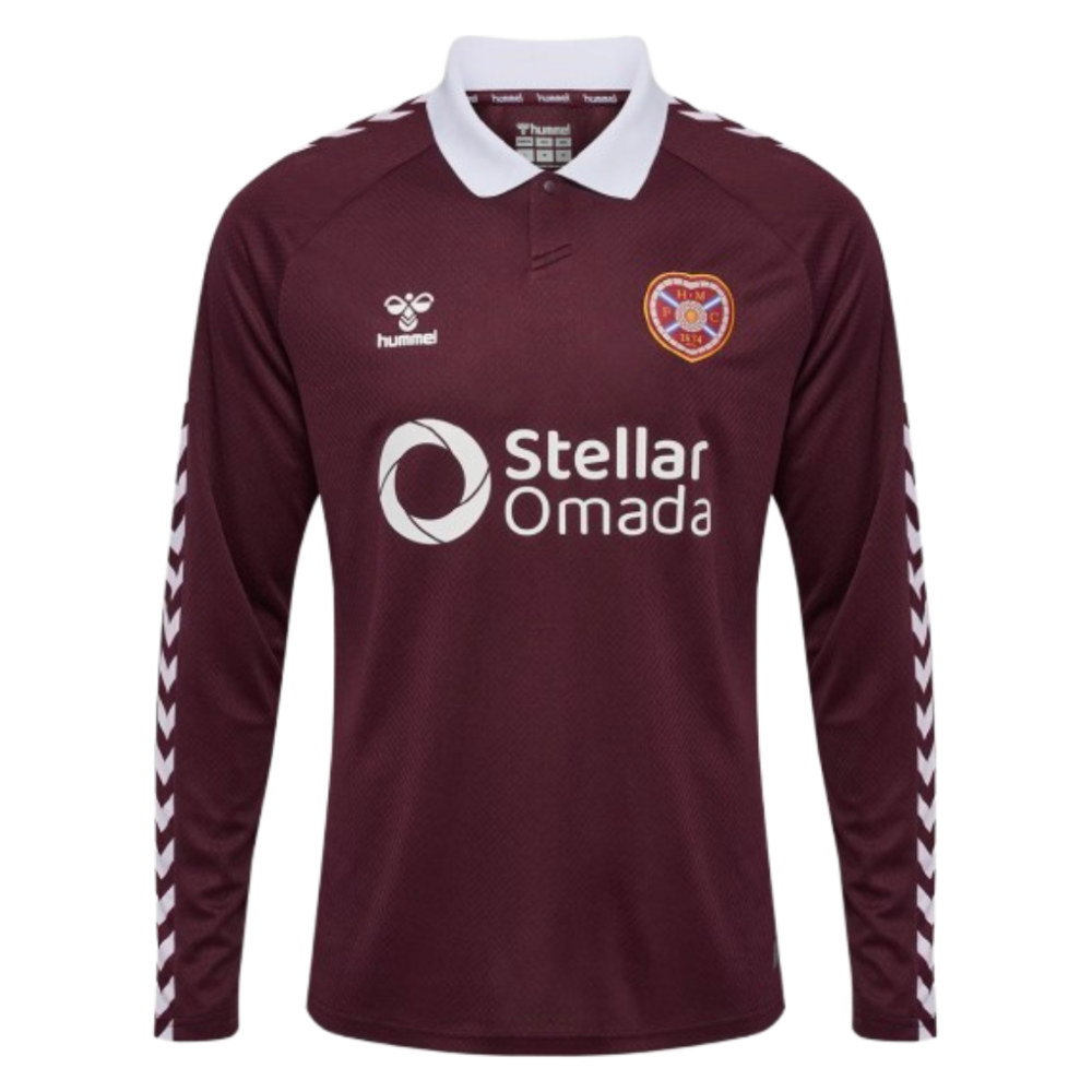 2026-2027 Hearts Long Sleeve Home Shirt
