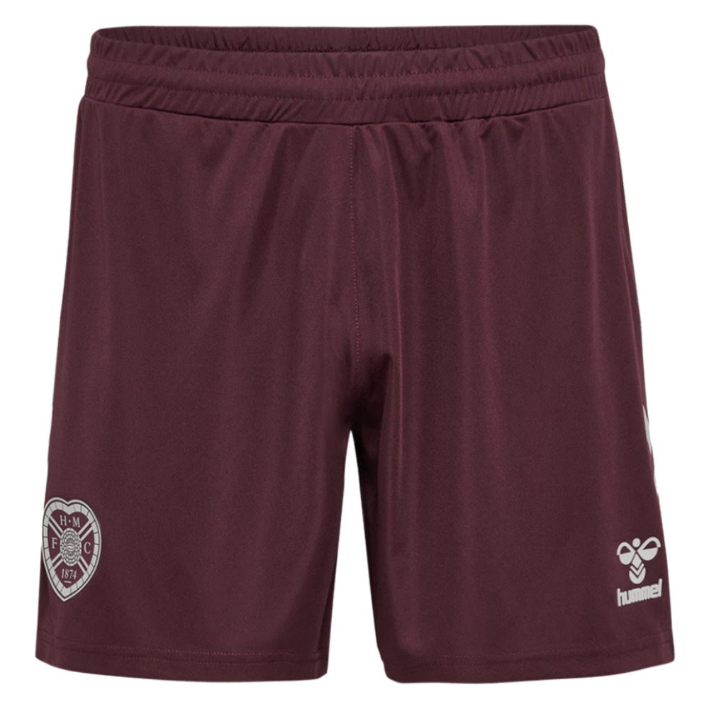 2026-2027 Hearts Away Shorts (Maroon)