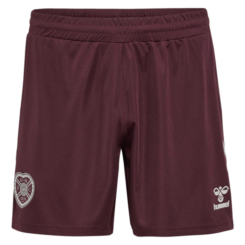 2026-2027 Hearts Away Shorts (Maroon) - Kids