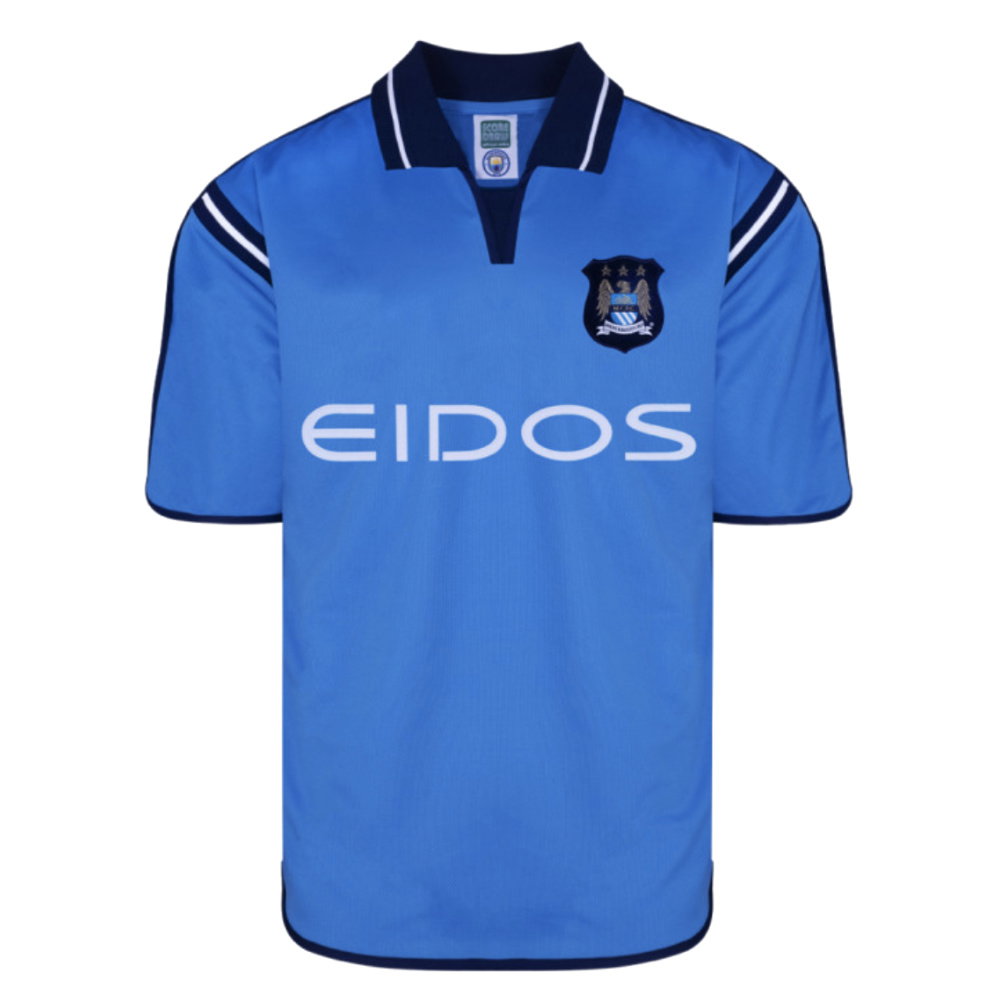 2001 Manchester City Home Retro Shirt