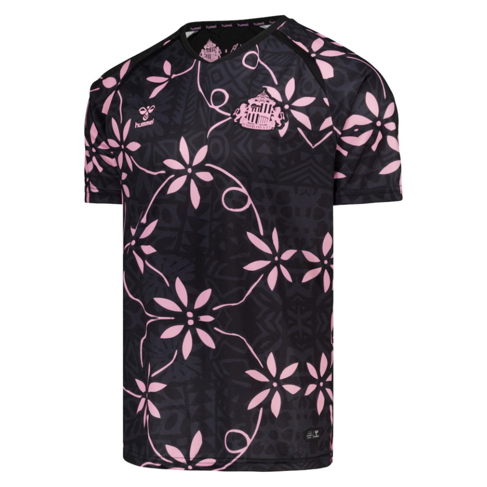 2026-2027 Sunderland Away x Elvis Pre Match Shirt (Black)