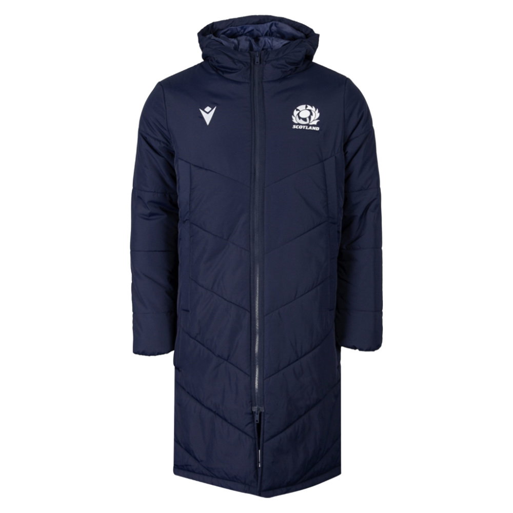 2026-2027 Scotland Rugby 3/4 Length Jacket (Navy)
