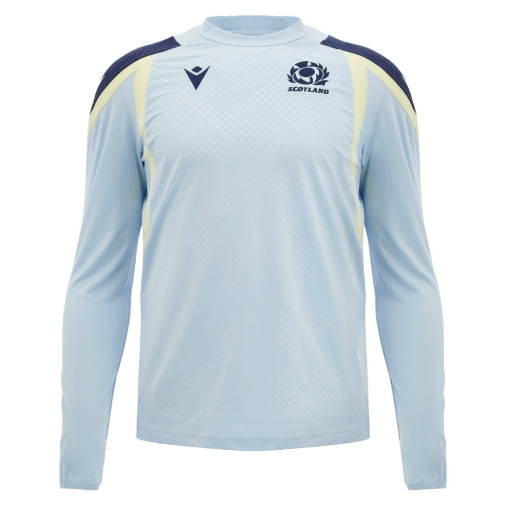 2026-2027 Scotland Rugby Training Sweatshirt (Blue)