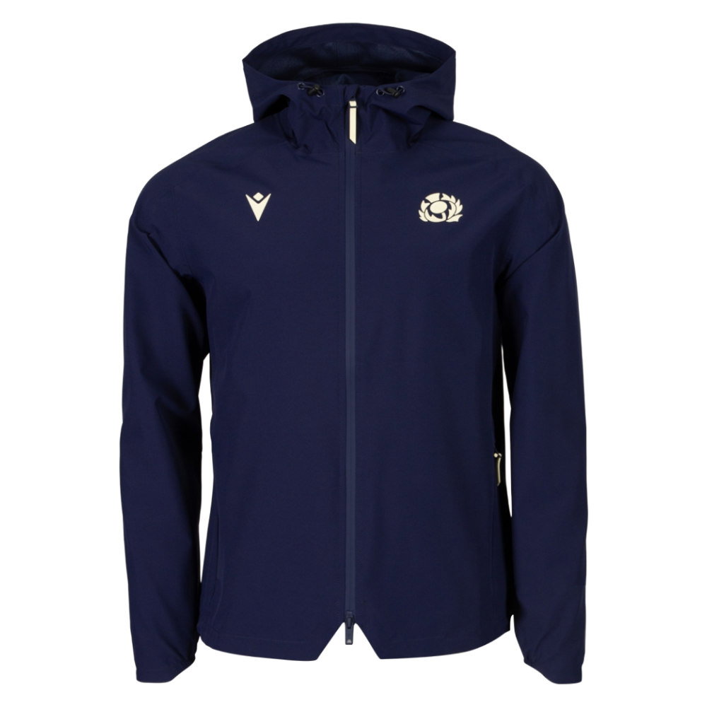 2026-2027 Scotland Rugby Ath Player Rainjacket (Navy)