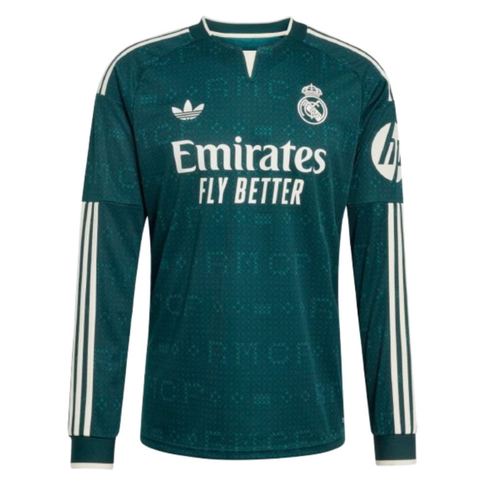 2026-2027 Real Madrid Long Sleeve Away Shirt