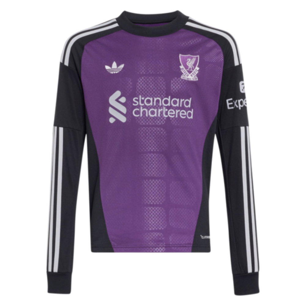 2026-2027 Liverpool Away Goalkeeper Shirt (Tribe Purple) - Kids