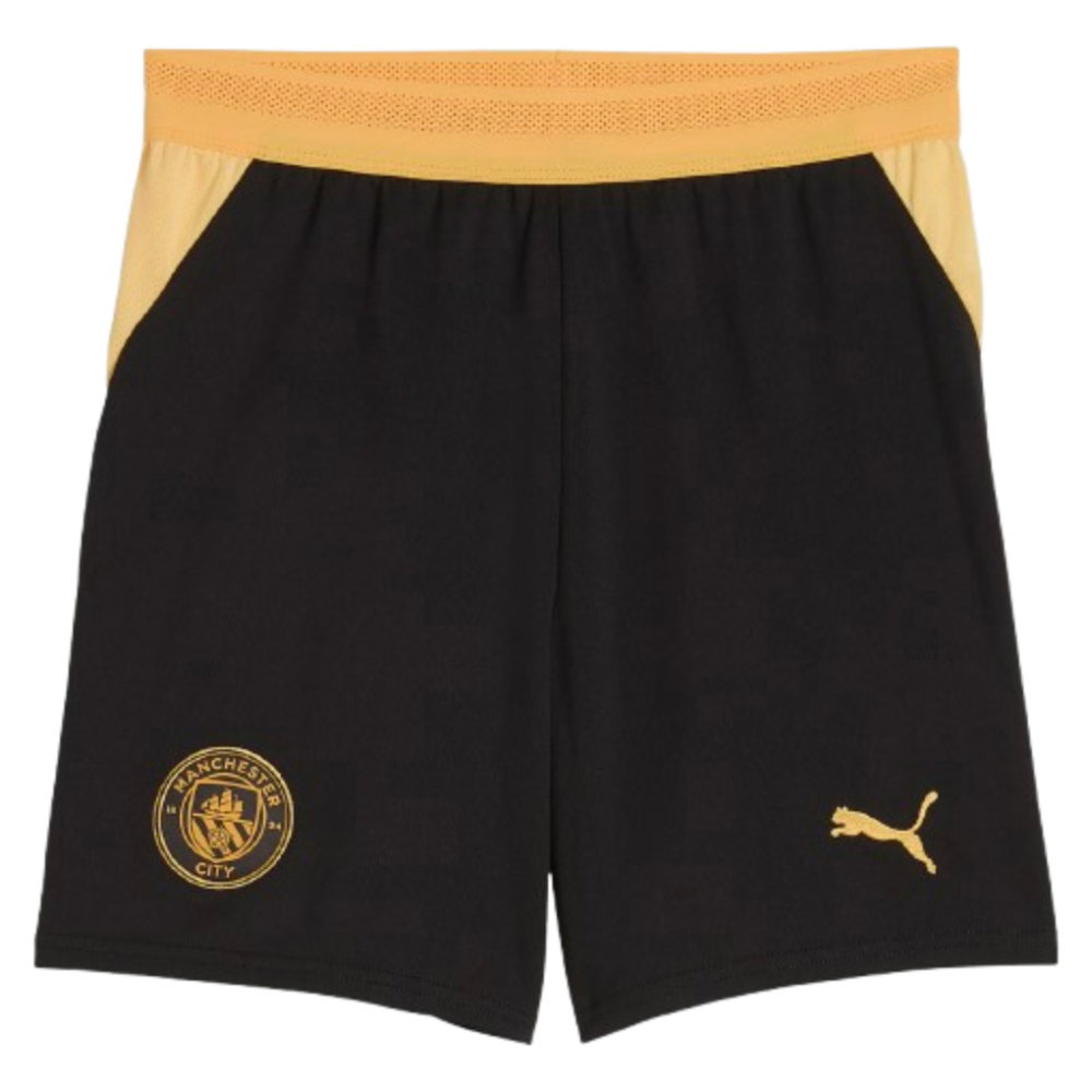 2026-2027 Man City Away Shorts (Black) - Kids