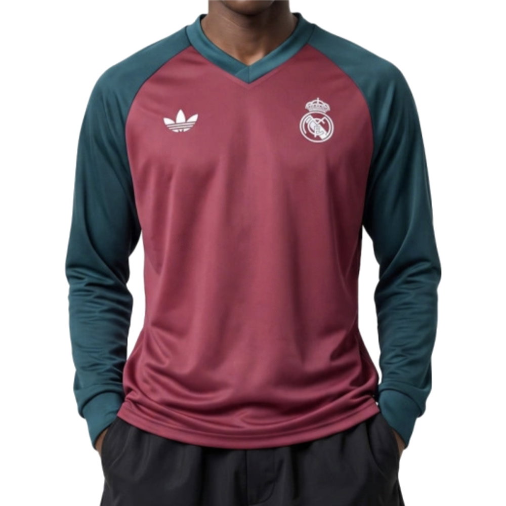 2026-2027 Real Madrid Away Pre-Match Warm Top (Pink)