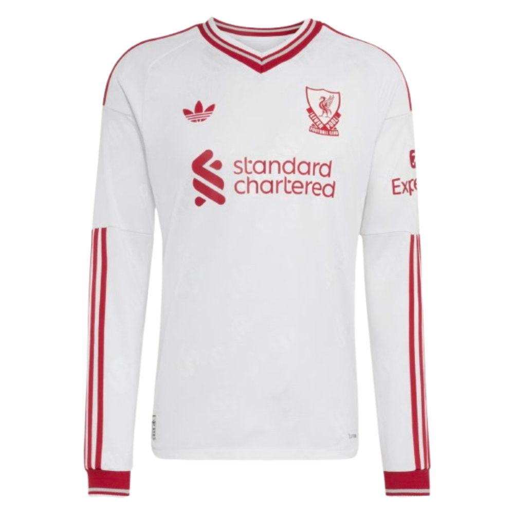 2026-2027 Liverpool Authentic Long Sleeve Away Shirt