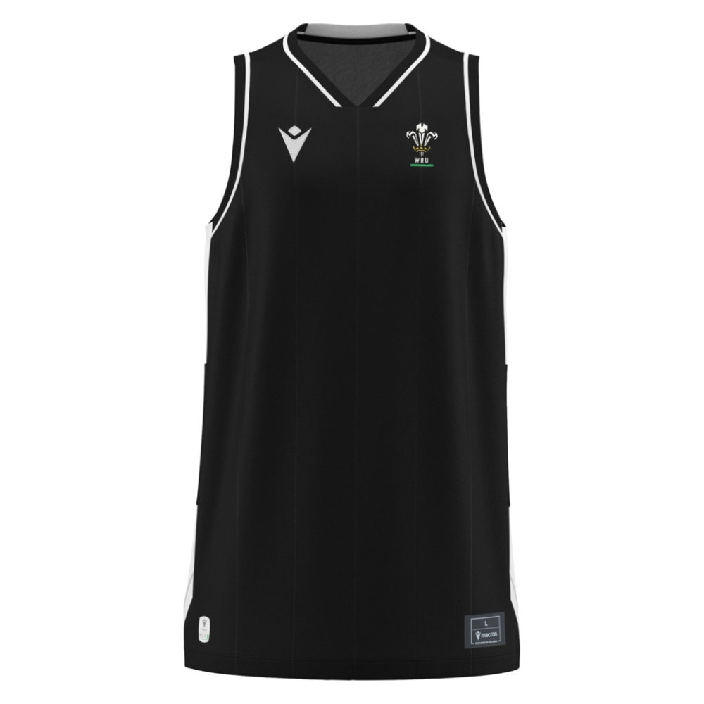2026-2027 WRU Training Basketball Vest (Black)