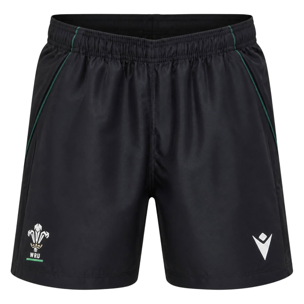 2026-2027 Wales WRU Bermuda Training Shorts (Black)