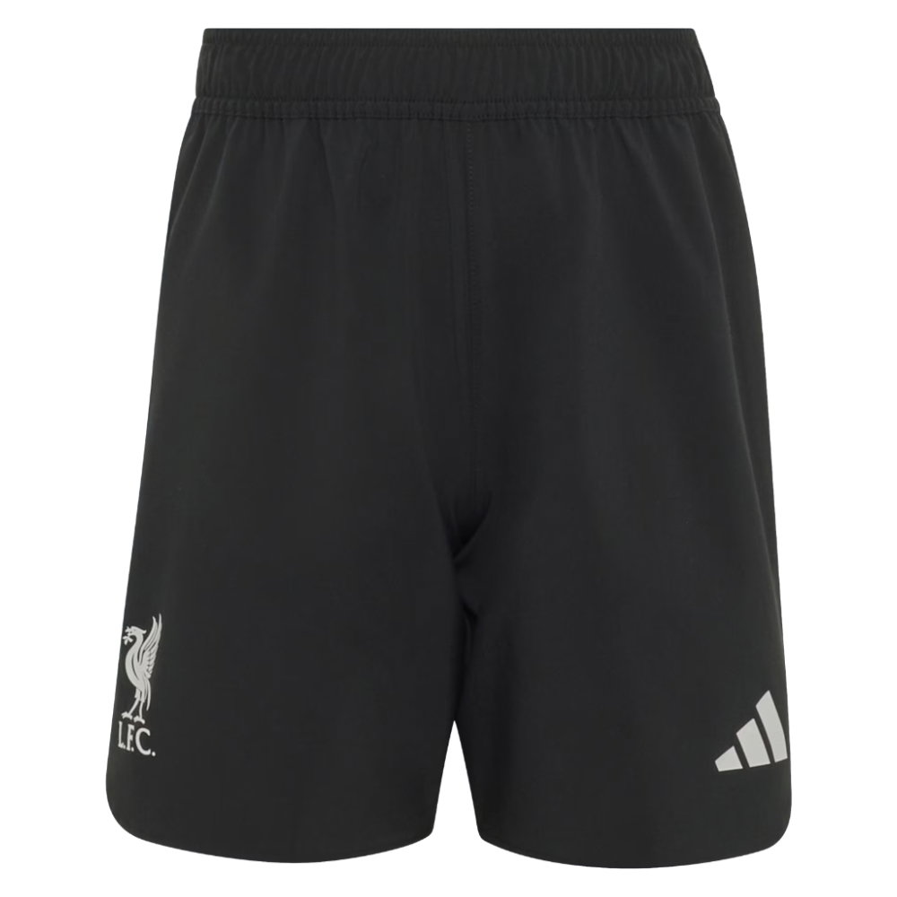 2026-2027 Liverpool Tiro Travel Shorts (Black) - Kids
