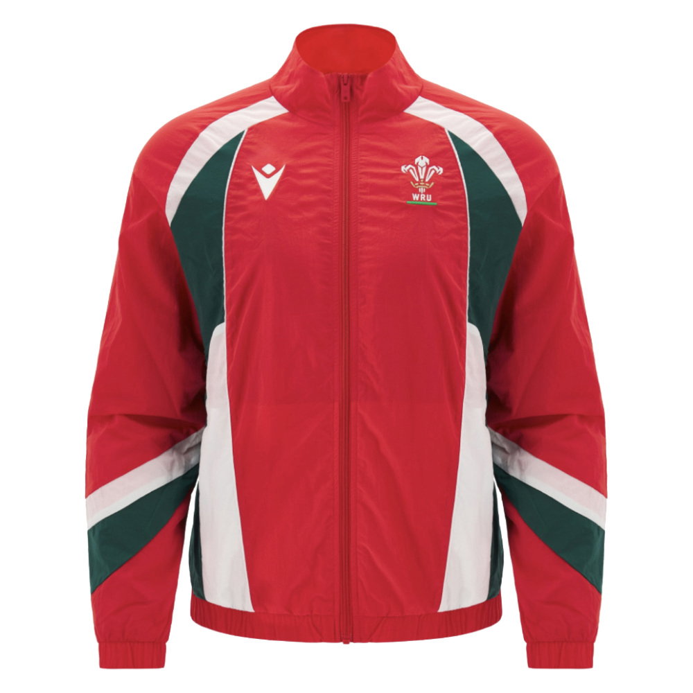 2026-2027 Wales WRU Rugby Anthem Jacket (Red)