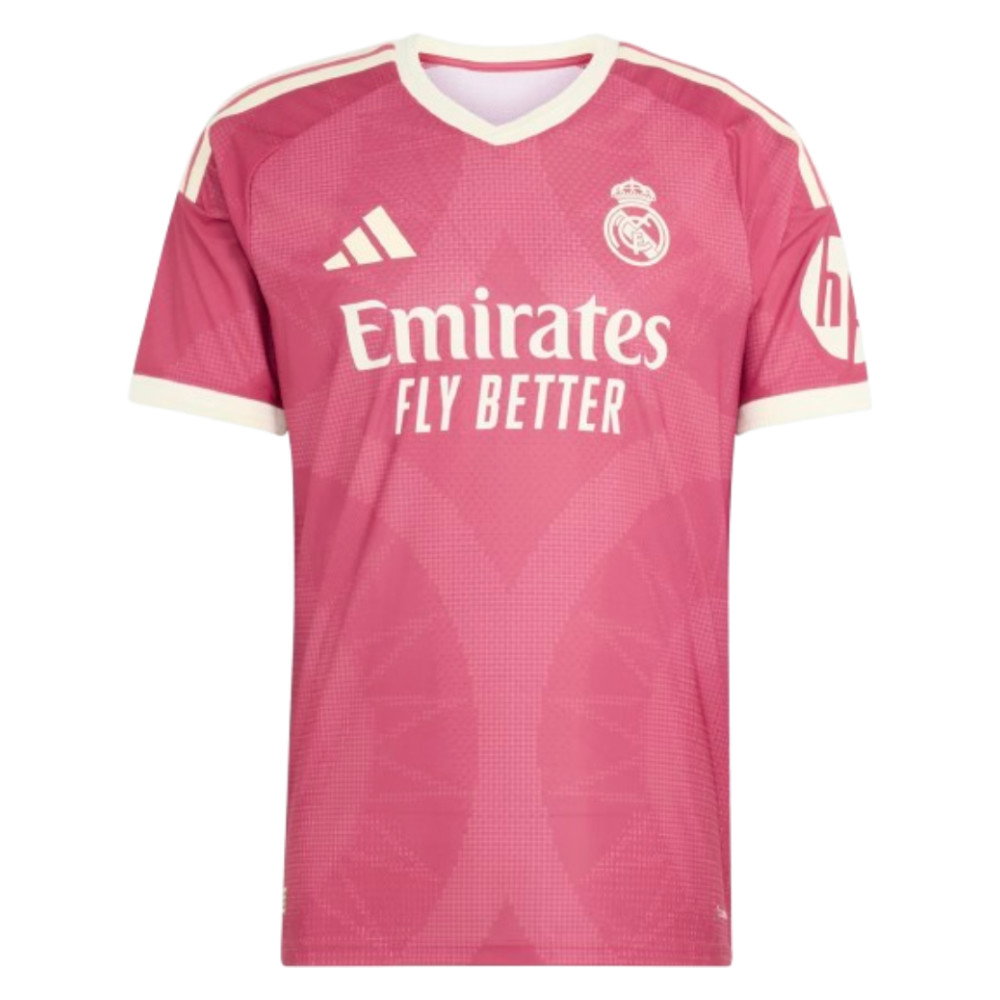 2026-2027 Real Madrid Third Authentic Shirt (Pink)