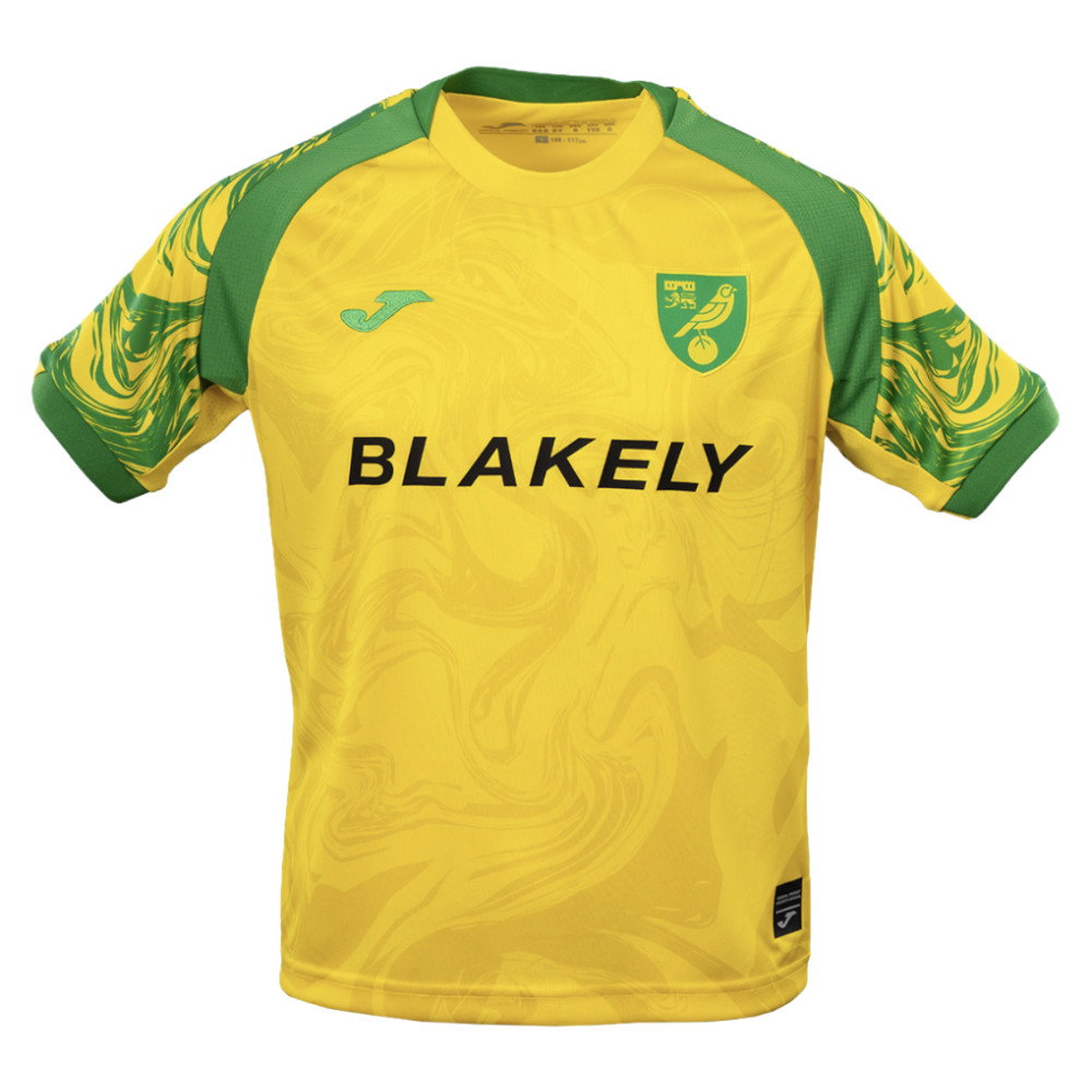 2026-2027 Norwich City Home Shirt (Kids)