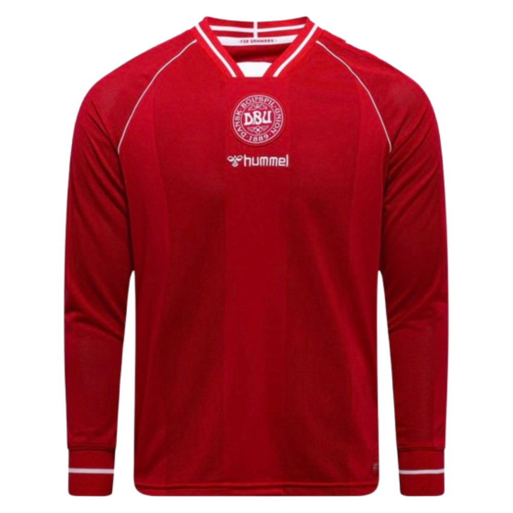 2026-2027 Denmark Long Sleeve Home Shirt