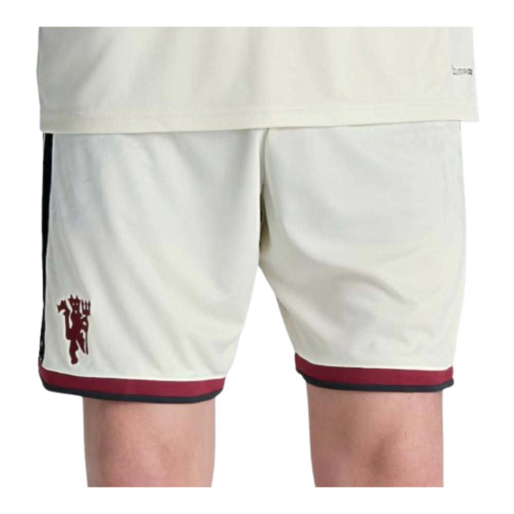 2026-2027 Man Utd Third Change Shorts (Ivory)