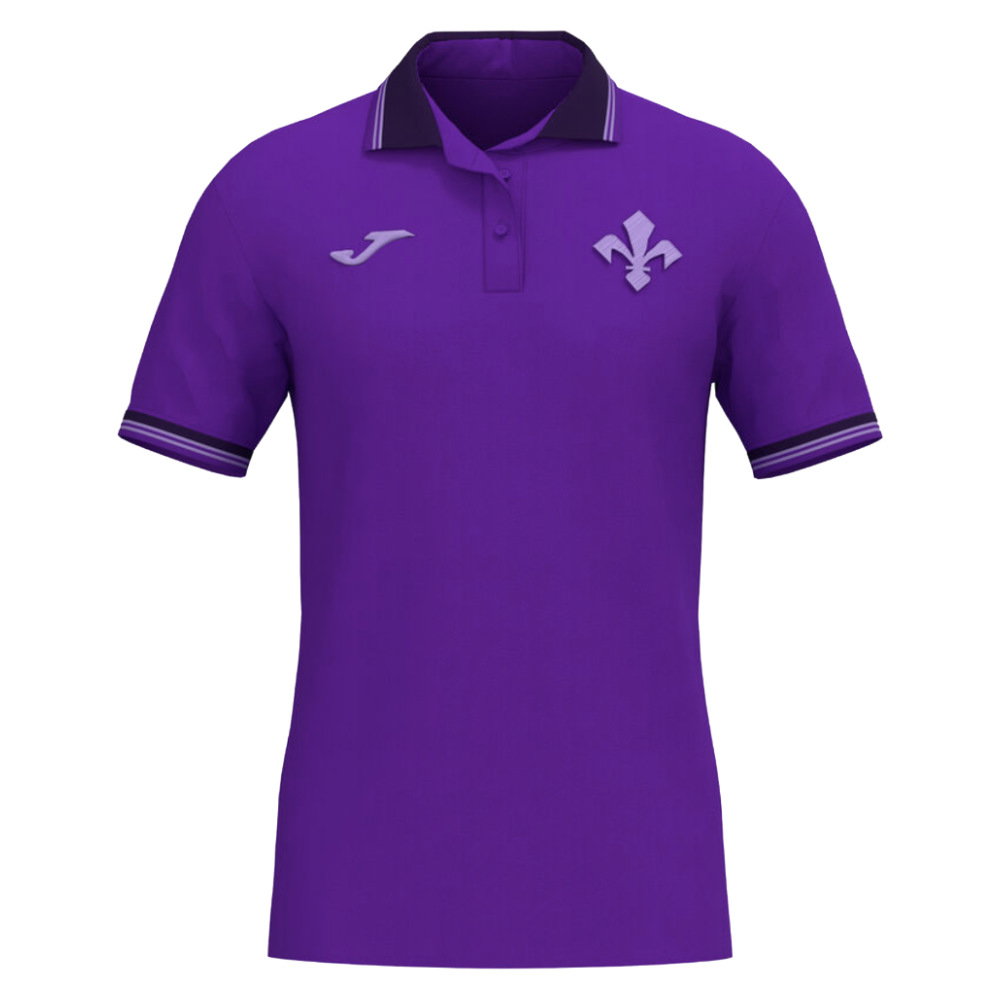 2026-2027 Fiorentina Short Sleeve Polo Shirt (Purple)